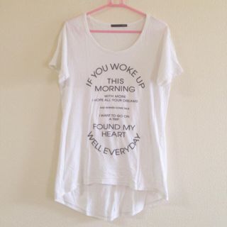 ヘザー(heather)のみちmama様専用♡ヘザー 白 ロング(Tシャツ(半袖/袖なし))