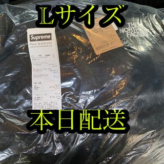 シュプリーム(Supreme)のsupreme the north face faux fur nuptse 黒(ダウンジャケット)