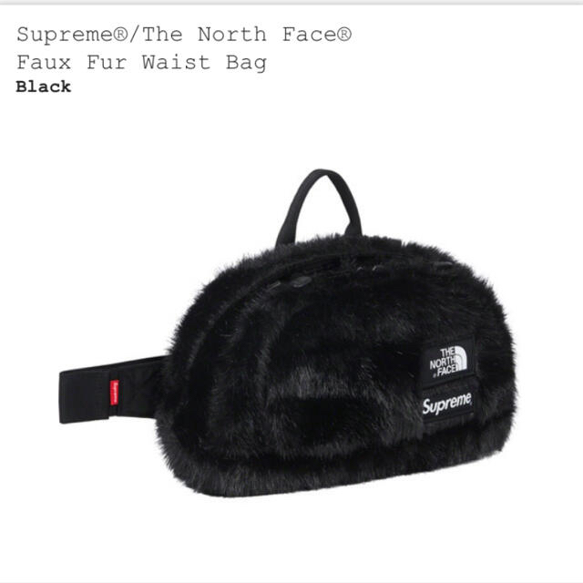 Supreme(シュプリーム)のナオさん専用　supreme the northface faux fur  メンズのバッグ(ウエストポーチ)の商品写真