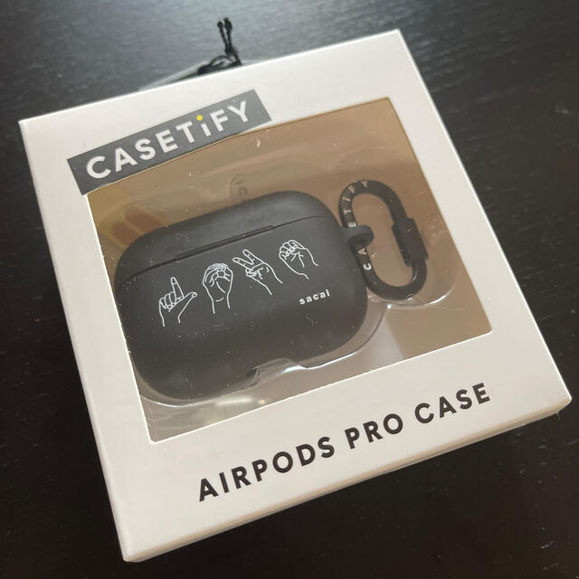 早い者勝ち！sacai x casetify Airpods pro ケース | フリマアプリ ラクマ
