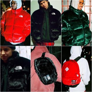 シュプリーム(Supreme)のsupreme THE NORTH FACEコラボ3点セット(ダウンジャケット)