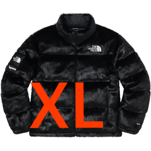 【激安大特価!】 Supreme Nuptse Fur Faux Face® North The Supreme - ダウンジャケット