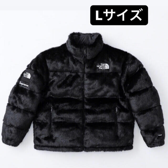 Supreme North Faux Fur Nuptse Jacket L