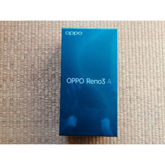 B12456819GSM■■■OPPO Reno 3A CPH2013 SIMフリー　新品・未開封■■■