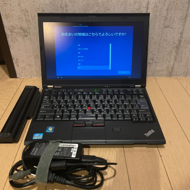 メモリ美品★Core i5/512GB/8GB Win10 ThinkPad X220