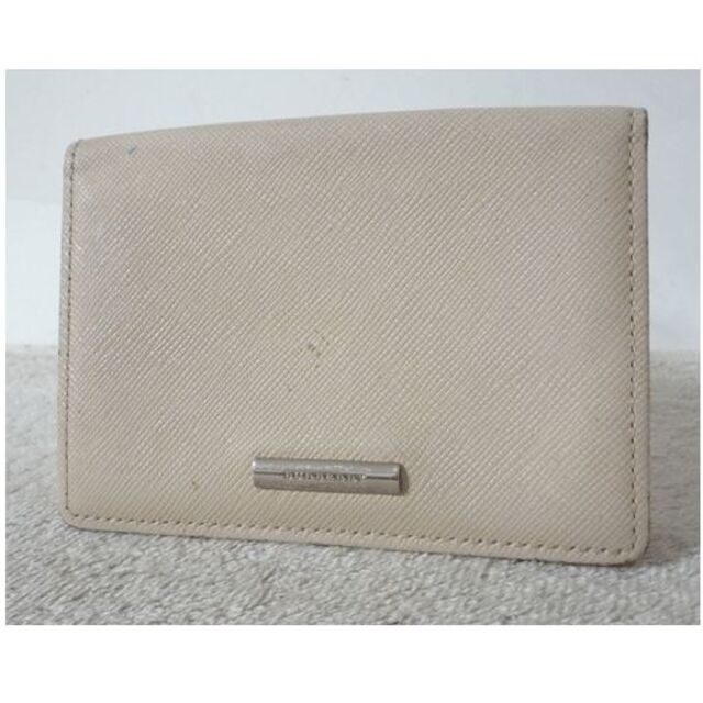BURBERRY - バーバリー BURBERRY レザー 定期入れ 名刺入れ 二 BURBERRY - バーバリー BURBERRY レザー 定期入れ 名刺入れ 二