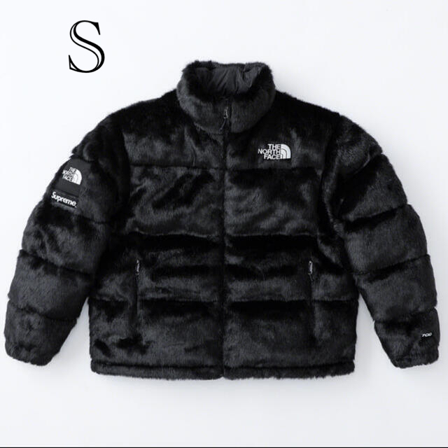 Supreme TNF Faux Fur Nuptse Jacket