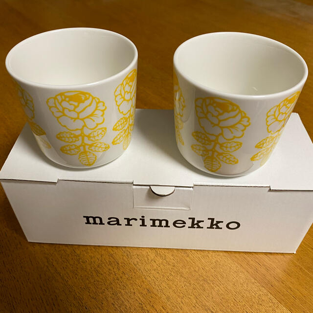 キッチン/食器新品　marimekko マリメッコ ヴィヒキルース　イエロー　ギフトラッピング