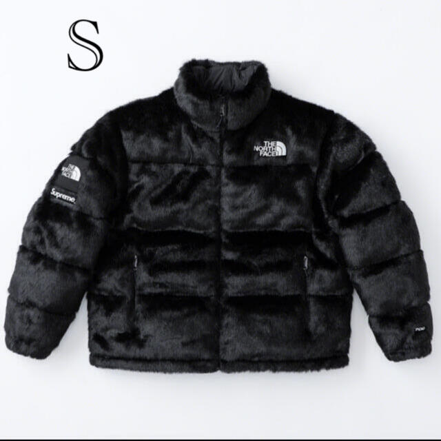 Supreme TNF Faux Fur Nuptse Jacket