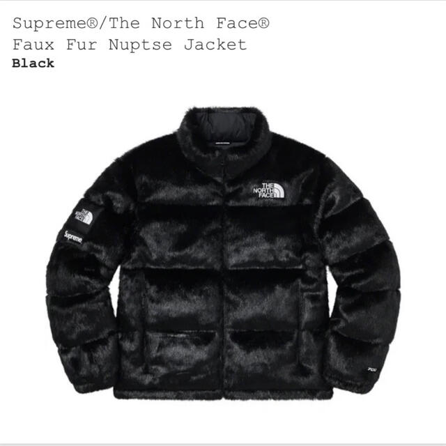 Supreme the north face Faux Fur Nuptse M