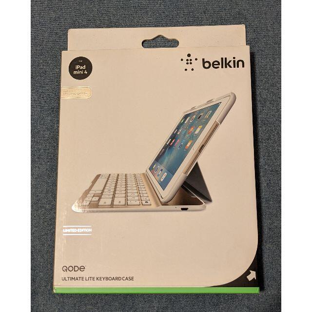 Belkin iPad mini 4対応 キーボードケース スマホ/家電/カメラのスマホアクセサリー(iPadケース)の商品写真