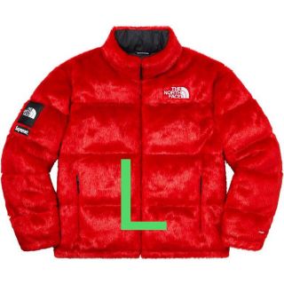 シュプリーム(Supreme)のSupreme Faux Fur Nuptse Jacket(ダウンジャケット)