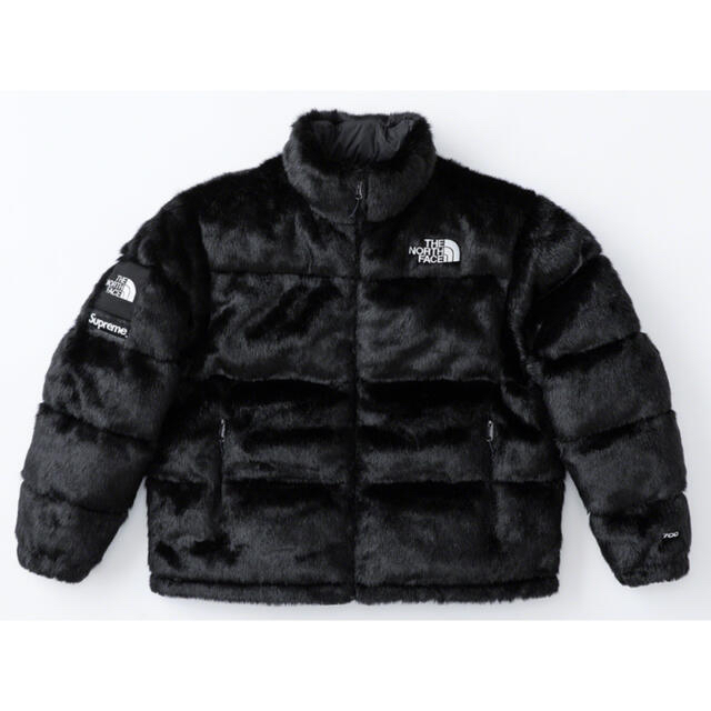 【M】 Supreme Faux Fur Nuptse Jacket