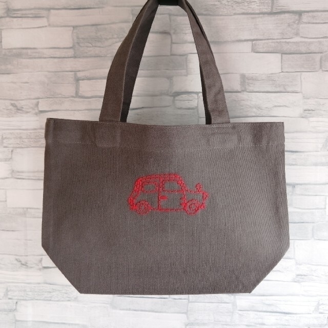 ハンドメイド 赤い自動車 手縫いの刺繍 キャンバスミニトートバッグ グレーの通販 By トムトム S Shop ラクマ ハンドメイド 赤い自動車 手縫いの刺繍 キャンバスミニトートバッグ グレーの通販 By トムトム S Shop ラクマ