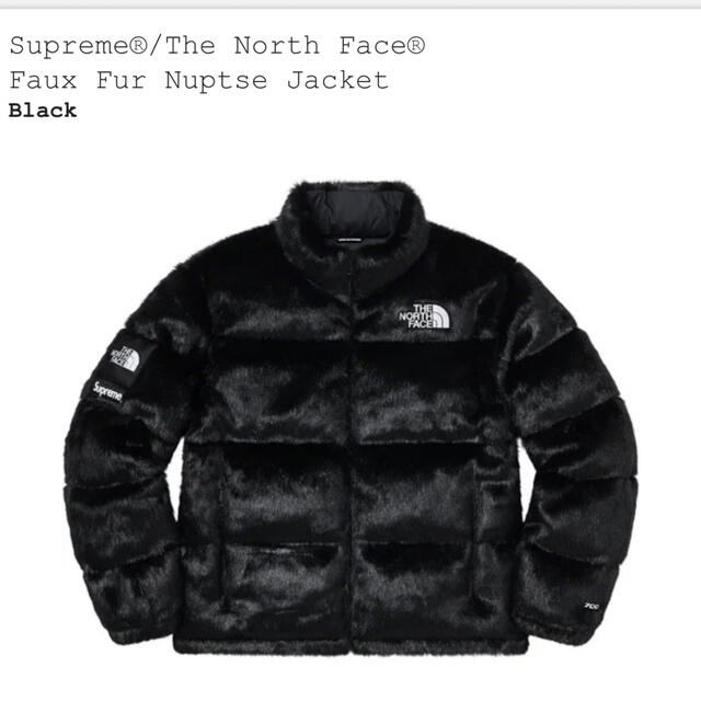 Supreme®/The North Face® Faux Fur Nuptse