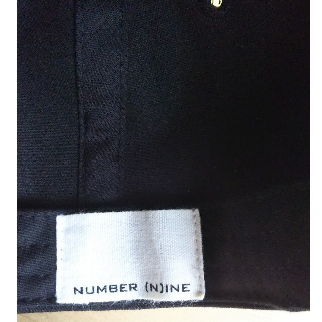 NUMBER (N)INE(ナンバーナイン)の（24-25様専用）NUMBER (N)INE   ブラック キャップ メンズの帽子(キャップ)の商品写真