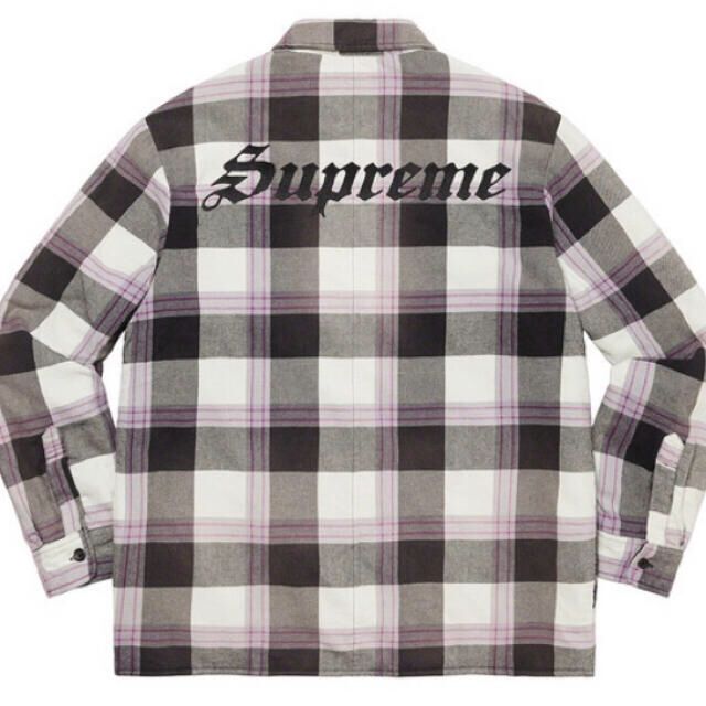 Supreme Quilted Flannel Shirt 1