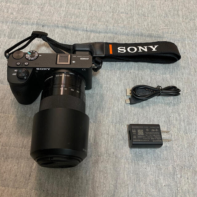 α6600+ズームレンズ 5軸手ぶれ補正 ミラーレス一眼 SONY 美品 | www ...