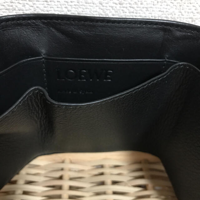 LOEWE(ロエベ)のLOEWE ロエベ トリフォルド ウォレット 3つ折り財布 ブラック メンズのファッション小物(折り財布)の商品写真