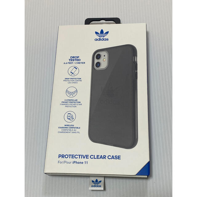 adidas(アディダス)の新品 アディダス　adidas ｉＰｈｏｎｅ　１１用ケース アイフォン11 スマホ/家電/カメラのスマホアクセサリー(iPhoneケース)の商品写真