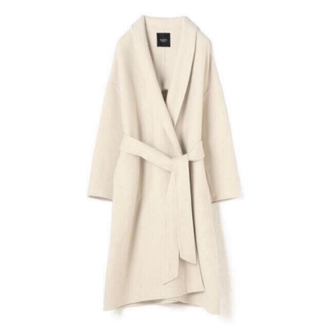 美品】GraceClassスプリング ロングトレンチコート ベルト付 桜 美品】GraceClassスプリング ロングトレンチコート ベルト付 桜