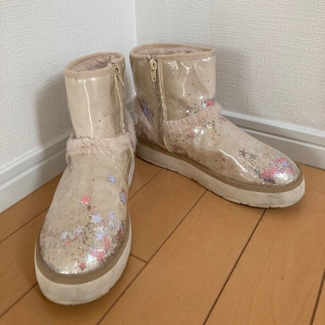 ZARA KIDS(ザラキッズ)のzara ブーツ　23センチ キッズ/ベビー/マタニティのベビー靴/シューズ(~14cm)(ブーツ)の商品写真