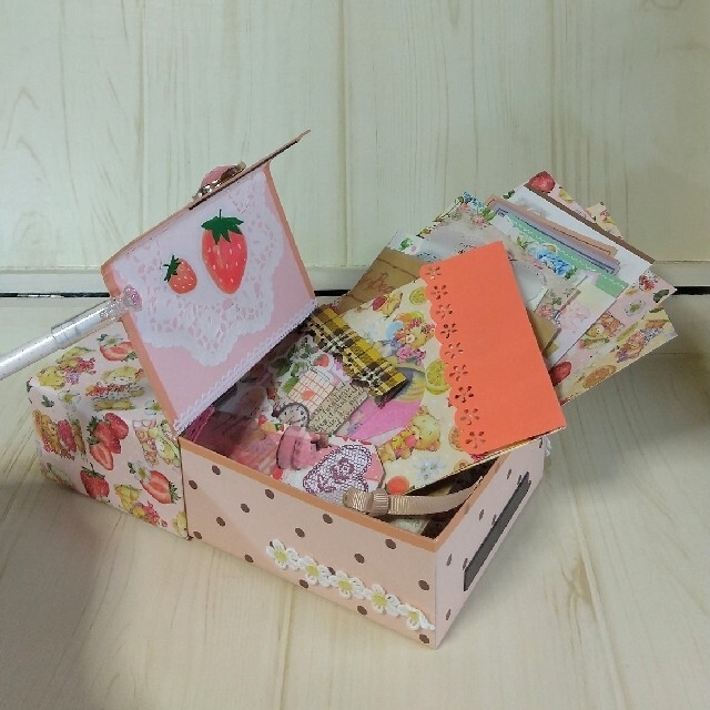 ☆新年価格☆《1点》COCOオリジナル♡2段裁縫箱タイプ②❤︎おすそ分けボックス