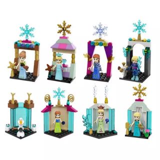 SALE LEGO レゴ 互換品 アナと雪の女王 エルサ アナ(知育玩具)