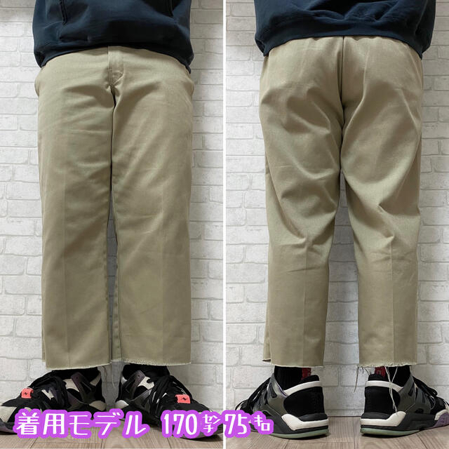 Dickies(ディッキーズ)のDickies ディッキーズ 874KH カットオフ ワークパンツ/W34 メンズのパンツ(ワークパンツ/カーゴパンツ)の商品写真