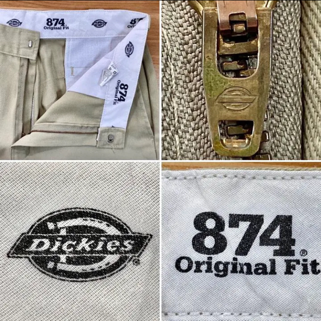 Dickies(ディッキーズ)のDickies ディッキーズ 874KH カットオフ ワークパンツ/W34 メンズのパンツ(ワークパンツ/カーゴパンツ)の商品写真