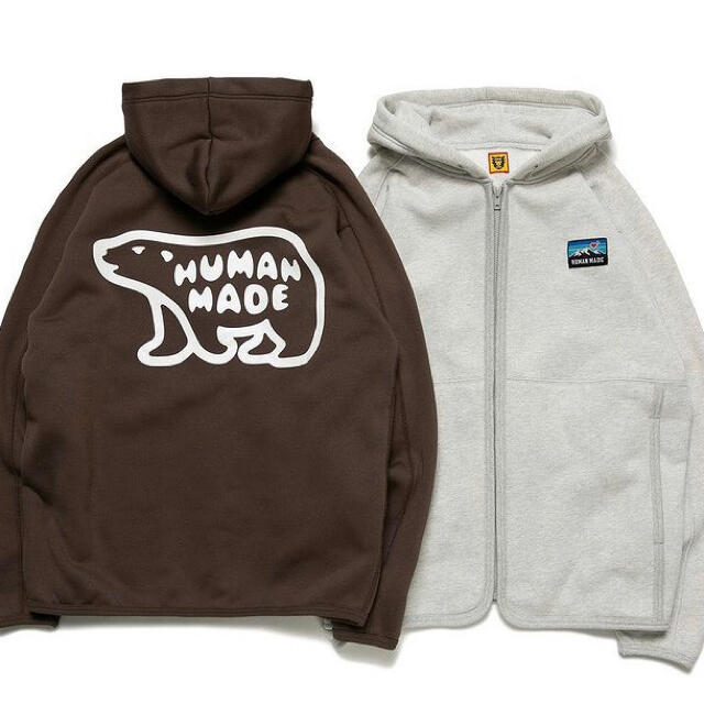 HUMAN WOMAN(ヒューマンウーマン)のhuman made フリース・コレクション　本物保証 メンズのジャケット/アウター(ブルゾン)の商品写真