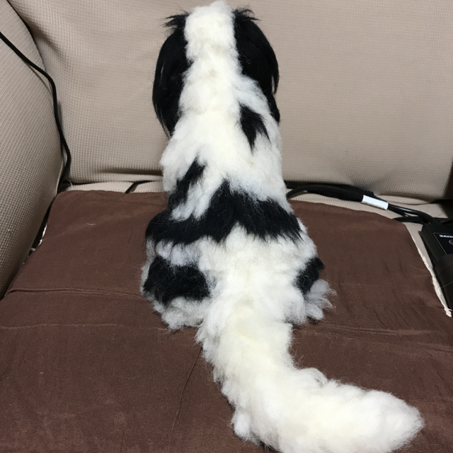 Maiko様専用 羊毛フェルト ハンドメイド オーダー 狆 犬