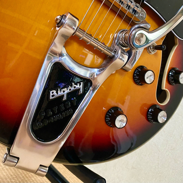 Ibanez(アイバニーズ)のIbanez AG-75BS MOD. with Bigsby B-6 楽器のギター(エレキギター)の商品写真