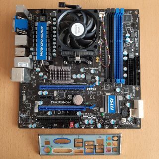 ジャンクマザーボード　MSI 890GXM-G65(PCパーツ)