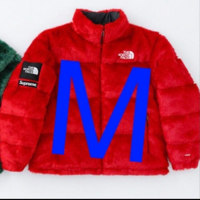 オリジナル - Supreme Supreme nuptse fur faux Face North The ダウンジャケット オリジナル - Supreme Supreme nuptse fur faux Face North The ダウンジャケット