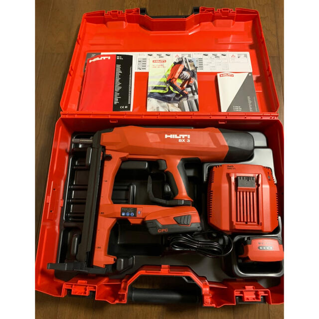 HILTI バッテリー式鋲打機(新品) バッテリー付