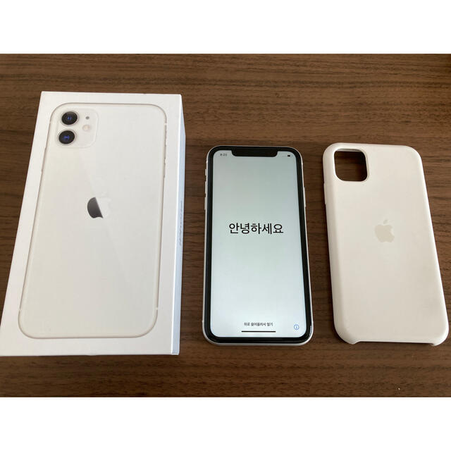 日本限定モデル】 Apple - iPhone11 64GB ホワイト スマートフォン本体