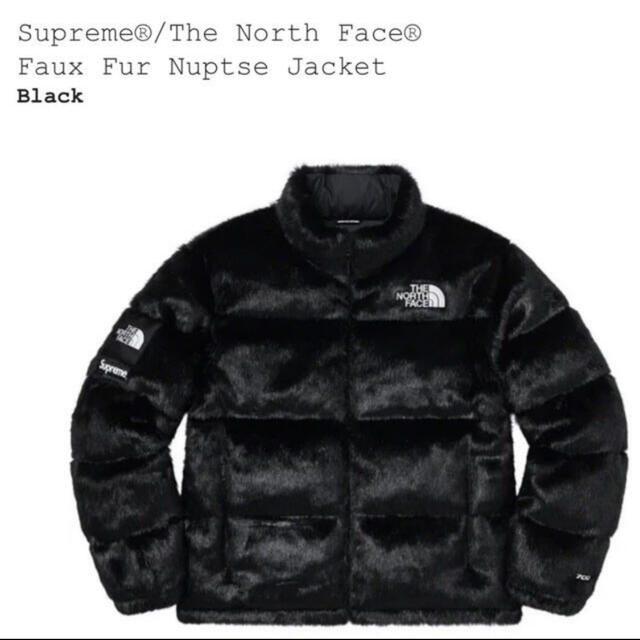 Supreme The North Face Faux Fur Nuptse M