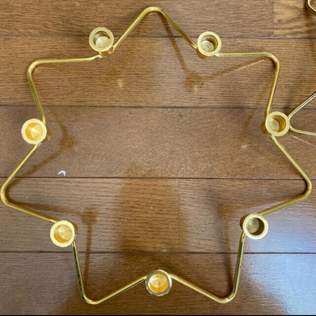 zarahome 壁掛け鏡 キャンドル立て