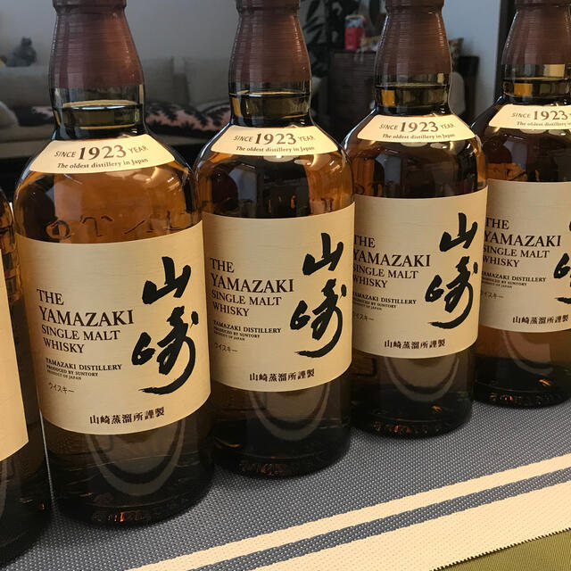 即納・新品 サントリー 山崎 NV シングルモルトウイスキー 700ml 6本