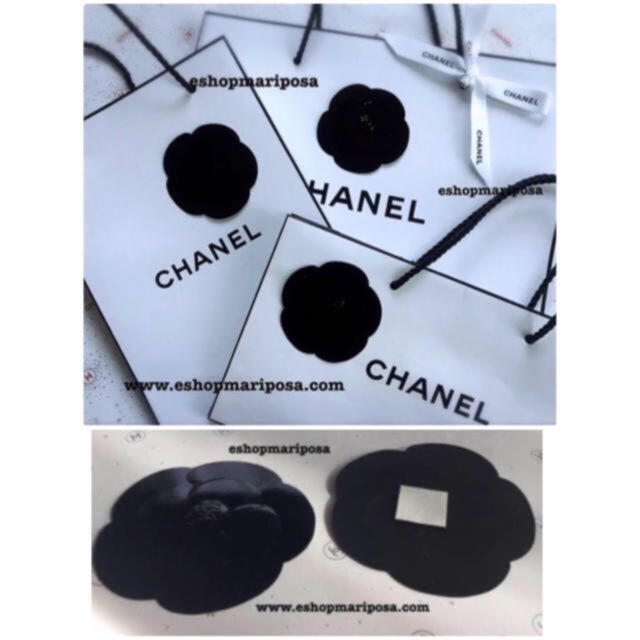 CHANEL(シャネル)のシャネルリボン🎀 +カメリアシール Parisシリーズ ライムイエローコットン インテリア/住まい/日用品のオフィス用品(ラッピング/包装)の商品写真