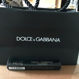 ドルチェアンドガッバーナ(DOLCE&GABBANA)のDOLCE&GABBANAパッションリップ　未使用(口紅)