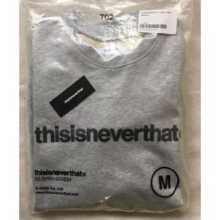 シュプリーム(Supreme)の●出品12/29まで●thisisneverthat スウェット グレー(スウェット)