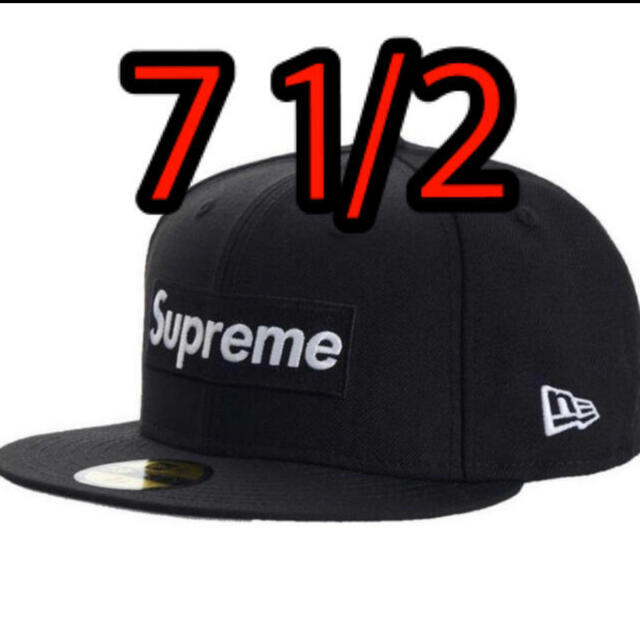 supreme world famous box new era 7 1/2メンズ