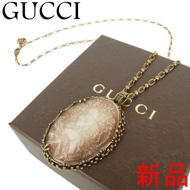 GUCCI - ギオギー グッチ 新品 GG カメオ チェーン ネックレス ペンダント