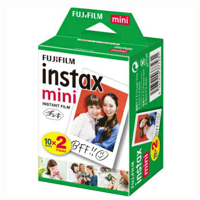 富士フイルム(フジフイルム)の【新品未使用】チェキフィルム 30枚 instax mini スマホ/家電/カメラのカメラ(フィルムカメラ)の商品写真