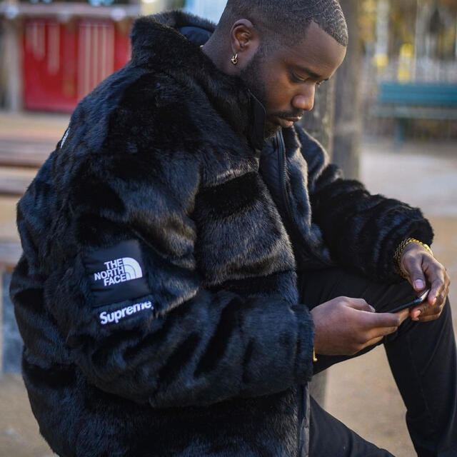 Supreme The North Face Faux Fur Nuptse