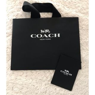 コーチ(COACH)のコーチショップバック　カードホルダー(ショップ袋)