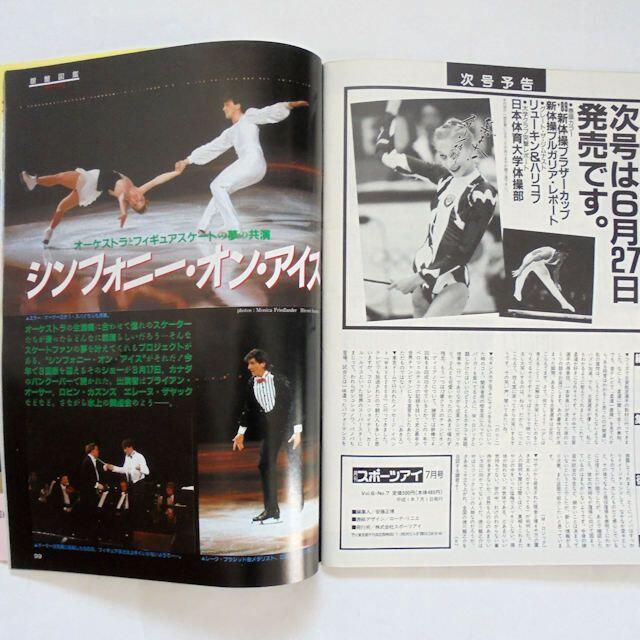 ★値下げ★　月刊スポーツアイ　SPORTS EYE　1989年7月号