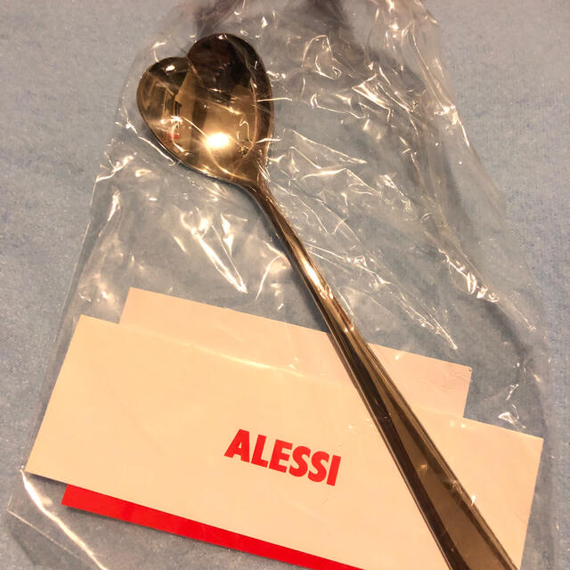 ALESSI(アレッシィ)の【値下】ALESSI アレッシィ アイスクリームスプーン BIG LOVE インテリア/住まい/日用品のキッチン/食器(食器)の商品写真